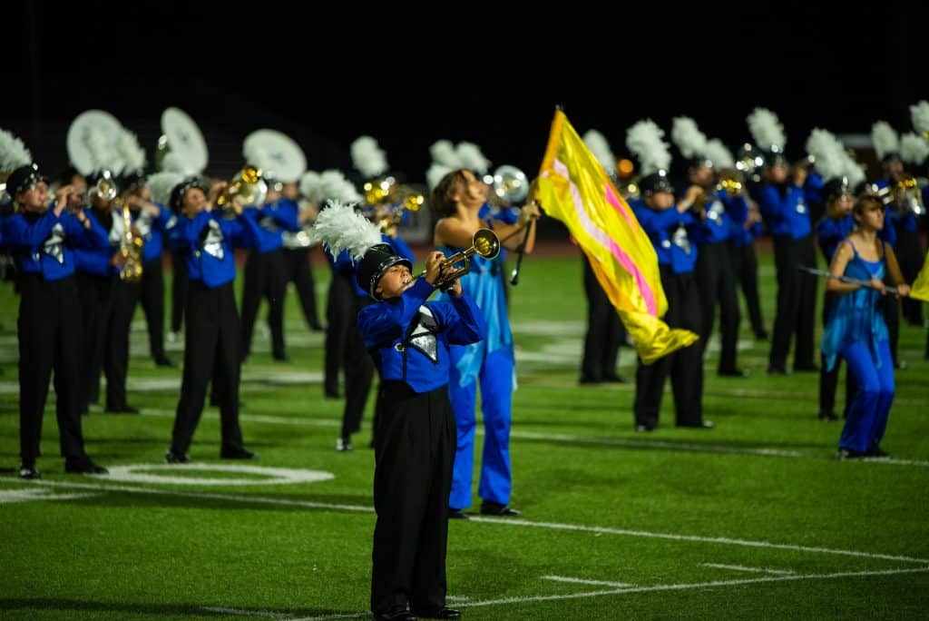 Los estudiantes de la banda de música actuarán en la Noche de las Bandas 2021